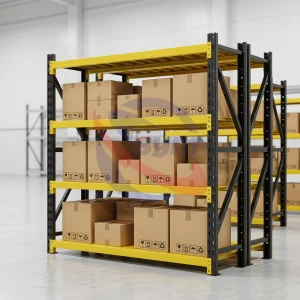 Industrial Metal Shelving Unit