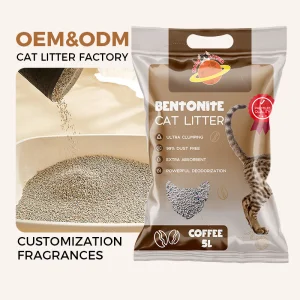 10L 5L Dust-Free Clumping Quickly Absorbent Cat Litter Ball Shape Colorful Clay Bentonite Cat Litter Sand Arena PARA Gato