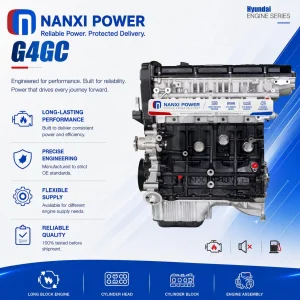 G4gc بنزين 2.0L كتلة طويلة بديلة لمحرك سيارة هيونداي توكسون