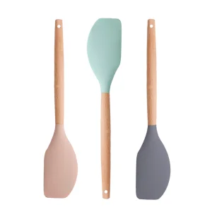 Wooden Handle Silicone Spatula