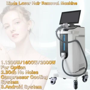 Keylaser K18 Ai Android Compressor Cooling System 1200W Diode Laser Hair Removal Beauty Device