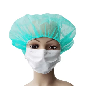 Disposable Surgeon Bouffant Cap 24 Inches Round Cap Medical