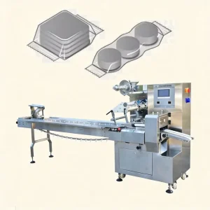 Máquina de Embalagem Flow para Biscoitos e Bolachas