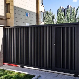 Motorized Aluminum Gate