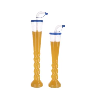 High-Quality Charmlite Stylish Drinking Plastic Yard Glass - 12 oz / 17 oz - 350 ml / 500 ml Factory, Factories