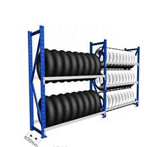 Stackable Heavy Duty Tyre Rack Surabaya Logistics