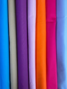 Smooth Mercerized Cotton Shirting Fabric for Professional Business Attire and Formal Office Wear
