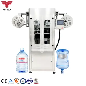 Automatic Beverage Large Bottle Shrink Sleeve Labeling Machine Price