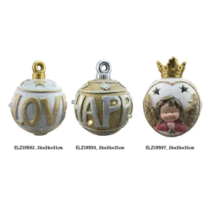China LOVE HAPPY Royal Angel Christmas Ornaments