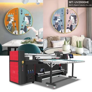 Lower Price Wide Format Industrial LED UV Inkjet Digital Inkjet Ceramic Tiles 3D Printer Mt-UV2000