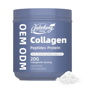 Grass-Fed Protein Supplement Collagen Peptides Powder Hydrolyzed Low Molecular Weight Unflavored Clean Formula