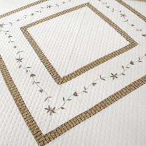 Solid Color Microfiber Quilt