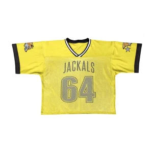 Wholesale Yellow Black Jackals Lacrosse Jersey Manufacturers, Product