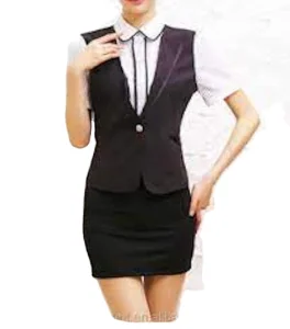 Factory Female Office Formal Set Women Professinal Bank Uniform