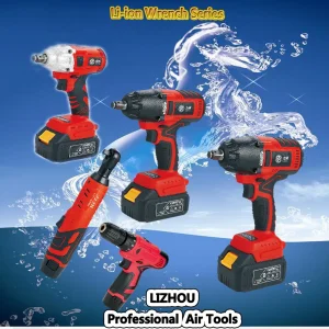 Lizhou Pneumatic Tool Lz-12V, 16.8V, 18V Electric Li-ion Drill