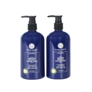 Silver Blonde Hair Color Protection Purple Shampoo