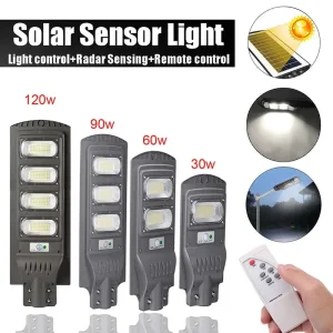 Hot Sell ABS Waterproof IP65 Integrated Solar Induction Street Light 60W
