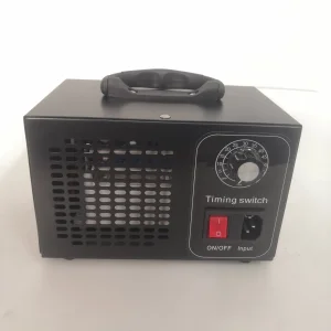 Máquina Geradora de Ozônio com Placa Cerâmica Substituível para Desinfecção, Esterilizador de Ozônio Refrigerado a Ar