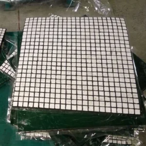 High Impact Resistant Rubber Backed Alumina Ceramic Composite Wear Liner Plate for Chute