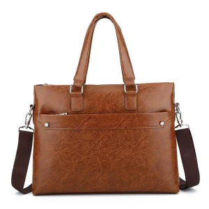 Retro Waterproof PU Leather Handbag