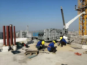 Telescopic Boom Window Cleaning