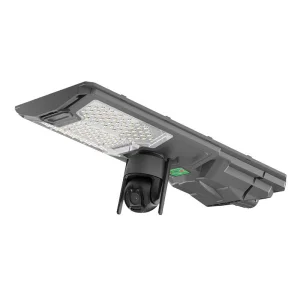 New All-in-One Solar LED Street Light with 4G WiFi Motion Sensor Camera Design IP65 ABS Lamp Body