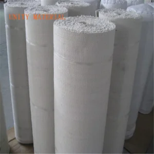1260c High Temperature Heat Resistant Seal Material Refractory Thermal Insulation Bio Soluble Fiber Cloth Fabric