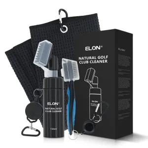 Premium Natural Club Cleaner Golf Accessories Kit