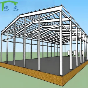 Light Steel Frame Warehouse Canopy