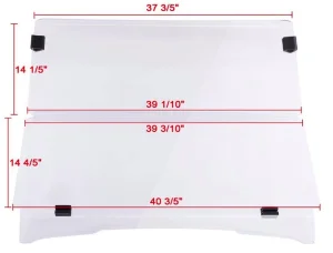 Golf Cart Windshield Fold Down for Convenience