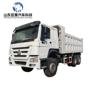 Used HOWO 6X4 Diesel Tipper Dump Truck Heavy Duty 10 Wheeler Tipper with Big Cargo Box for Sand Gravel Construction Hauling