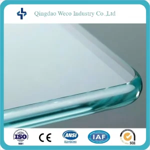 2-19mm Clear/Ultra Clear Bronze Blue Deep Processed Toughened Safety Low E Furniture Window Door Railing Balcony Laminated Polished Curved/Bend Tempered Glass