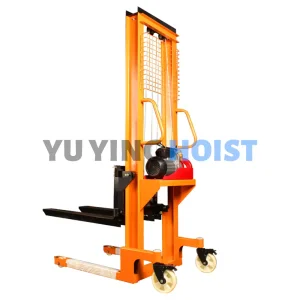 New Fully Electric Pallet Stacker, Mobile and Stationary, 1-5 Tons