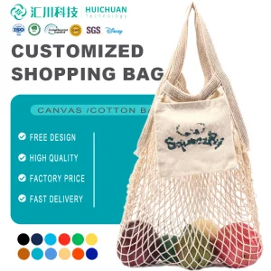 Custom Cotton Mesh Bag