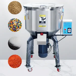 Stainless Steel Injection Blender Recyclable Mixers Decelerating Dry Batch Gravimetric Hot Mixing Machine Vertical for Recycling