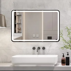 Hotel LED Smart Mirror, High Quality Waterproof LED Bathroom Mirror Vm1007