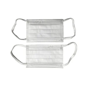 Disposable 3-Ply White Sterile Kids Face Masks Breathable Protective Children Masks for Daily Use