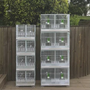 Wholesale Luxury Birdcages Stackable Iron Cage