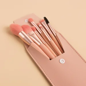 Professional 8pcs Mini Makeup Brush Set with Bag