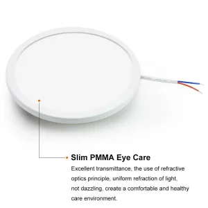 Simva LED Panel Light Surface Mounted Bedroom Living Room Home Lighting Round Ceiling Light, 3W 6W 15W 20W Downlight 6000K