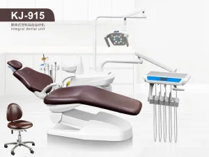 OEM ODM Electric Multi-Function Colorful Dental Unit Department Dental Chair with Touch Button Control System and LED Sensor Operating Light