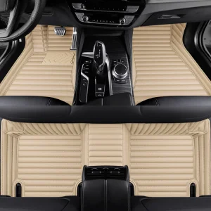 Accesorios de Coche de Cuero 5D 7D LHD RHD