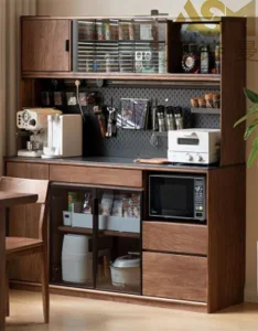 Asm Practical Kitchen Cabinet with Ample Storage Space