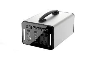 Sistema de Almacenamiento de Energía Portátil 500wh Generador Inversor Solar Batería Pantalla LED