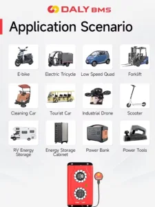 24V LiFePO4 Bluetooth BMS