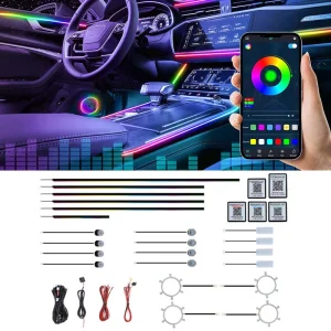 22 In 1 Dream Color RGB Dynamic Car Interior Light