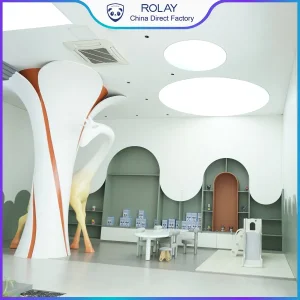 Rust Resistant Water Montessori Furniture Playroom Wardrobe Play Unit with Factory Price