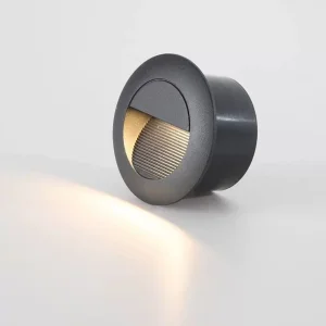 Keehome Waterproof Aluminum Step Light 86 Base Box Embedded LED Corridor Corner Floor Stair Step Outdoor Wall Lamps