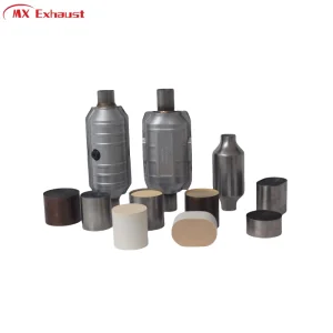 Catalyts Euro0, Euro5, Euro4, Metallic/Ceramic Catalytic Converter, Ss441 Universal with 1, 2, 3 Cores and High Quality