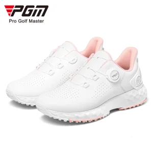 PGM XZ424 Breathable Knob Sports Ladies Soft Sole Height Increasing Golf Shoes Women Golf Shoes